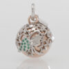 Chiama Angeli della Fertilità, elegante collana per gravidanza in argento 925‰ certificato - Richiamodegliangeli.it