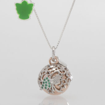 Collezione Diadema ciondolo Attesa con collana