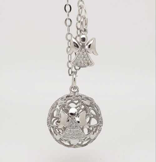 Chiama Angeli Angelo Dei Desideri con Collana Lunga e Angelo Diamantato - immagine 2