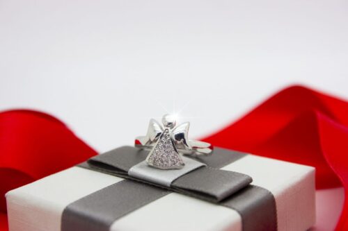 anello regolabile angelo custode