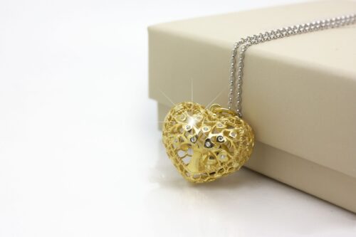 Chiama Angeli - Albero della Vita a Cuore con collana - immagine 3