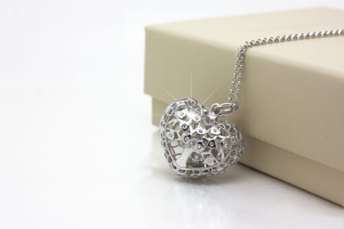 Chiama Angeli - Albero della Vita a Cuore con collana - immagine 2