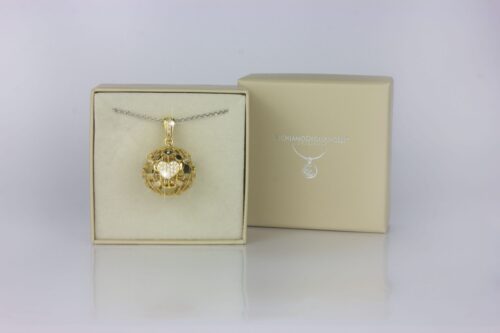 Chiama Angeli - Angelo Della Vita Oro con sonaglio e collana - immagine 3