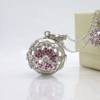 Collana per Gravidanza - Chiama Angeli Fiore della Vita di Richiamodegliangeli.it