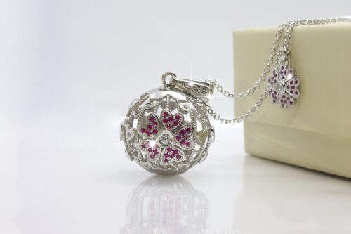 Collana per Gravidanza - Chiama Angeli Fiore della Vita di Richiamodegliangeli.it