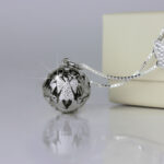 Collana Chiama Angeli Gravidanza Con Ciondolo Drago E Fiocchi Di Neve - AEONSLOVE - 2 Catene Incluse